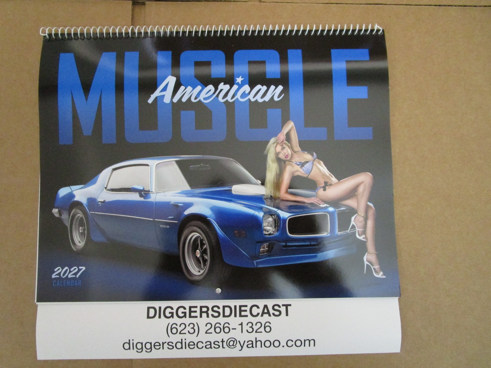 2027 MUSCLE CAR AND GIRLS CALENDAR 2027 MUSCLE CAR AND GIRLS CALENDAR