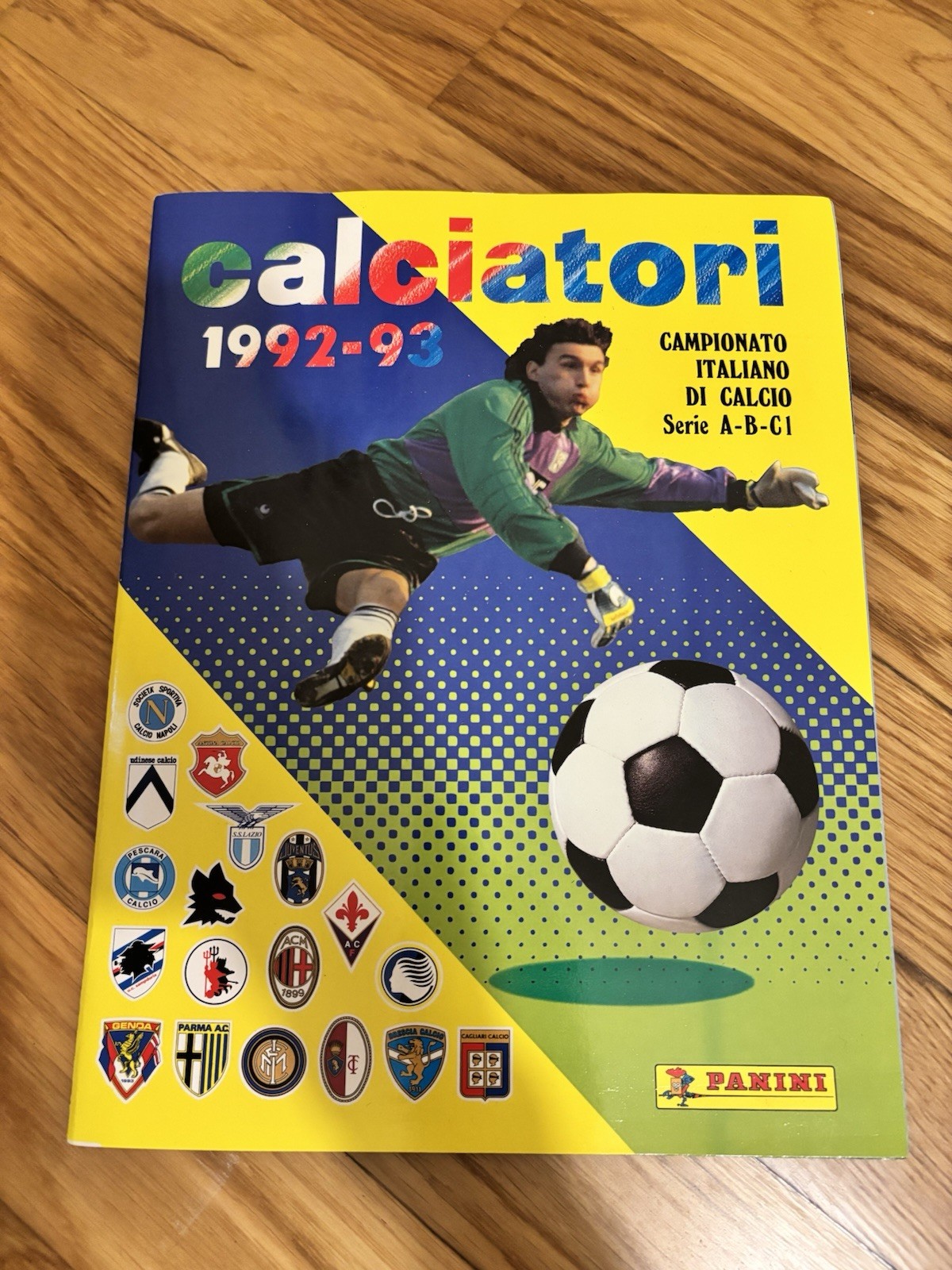 Panini Footballers Figure Album 1992-93 Italian Championship Newsstand Panini Footballers Figure Album 1992-93 Italian Championship Newsstand