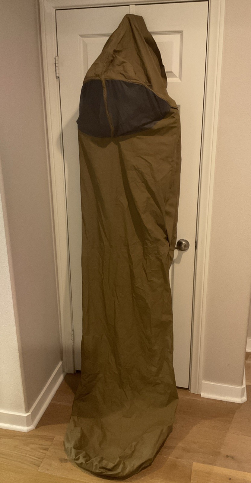 USGI USMC Improved Bivy Cover Coyote Brown Gore-Tex Type IV VGC, Used, see pics. USGI USMC Improved Bivy Cover Coyote Brown Gore-Tex Type IV VGC, Used, see pics.
