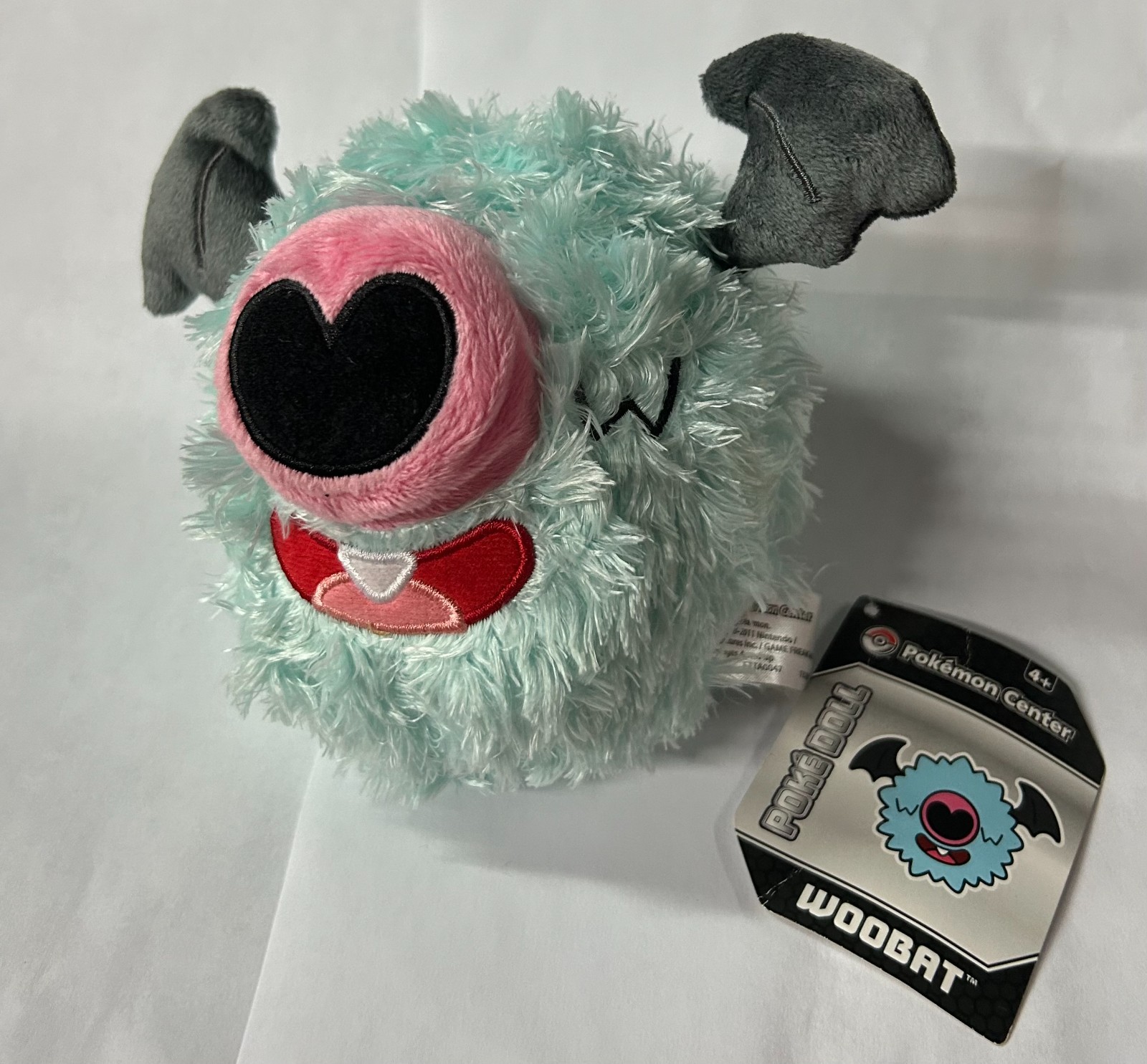 US Pokemon Center Poke Doll Woobat 2011 New With Tag US Pokemon Center Poke Doll Woobat 2011 New With Tag