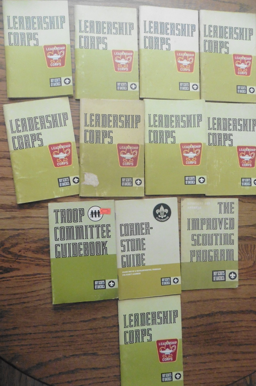 12 vintage boy scout books manuals guides 1972