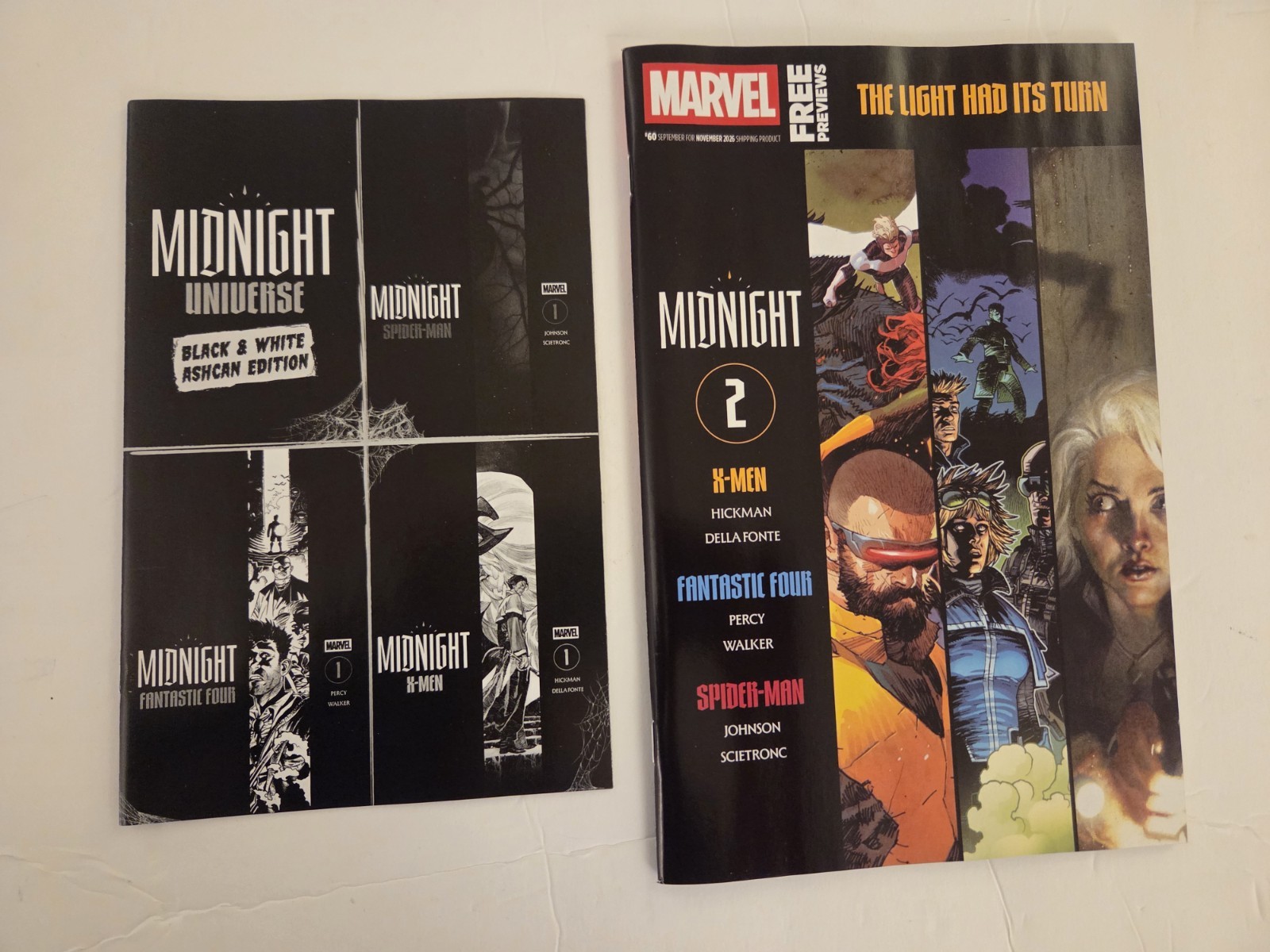 MARVEL MIDNIGHT UNIVERSE  SET
