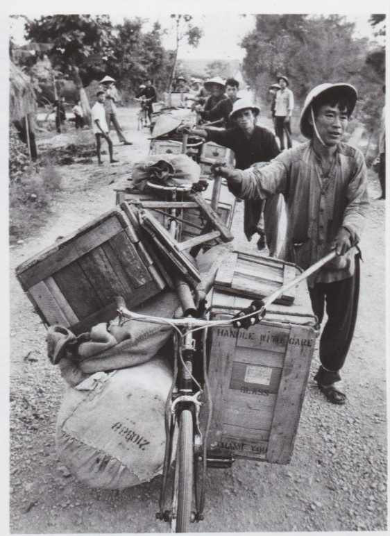 1983 Press Photo Weapons for North Vietnamese to fight US in 1969 by Marc Riboud 1983 Press Photo Weapons for North Vietnamese to fight US in 1969 by Marc Riboud