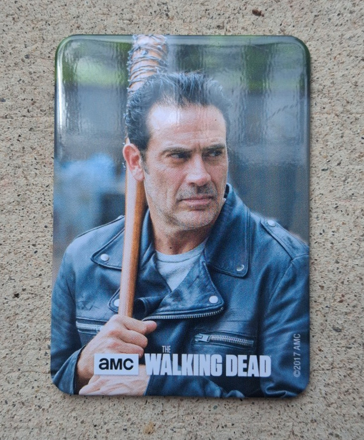 The Walking Dead Neegan Fridge Locker Magnet 2017 AMC