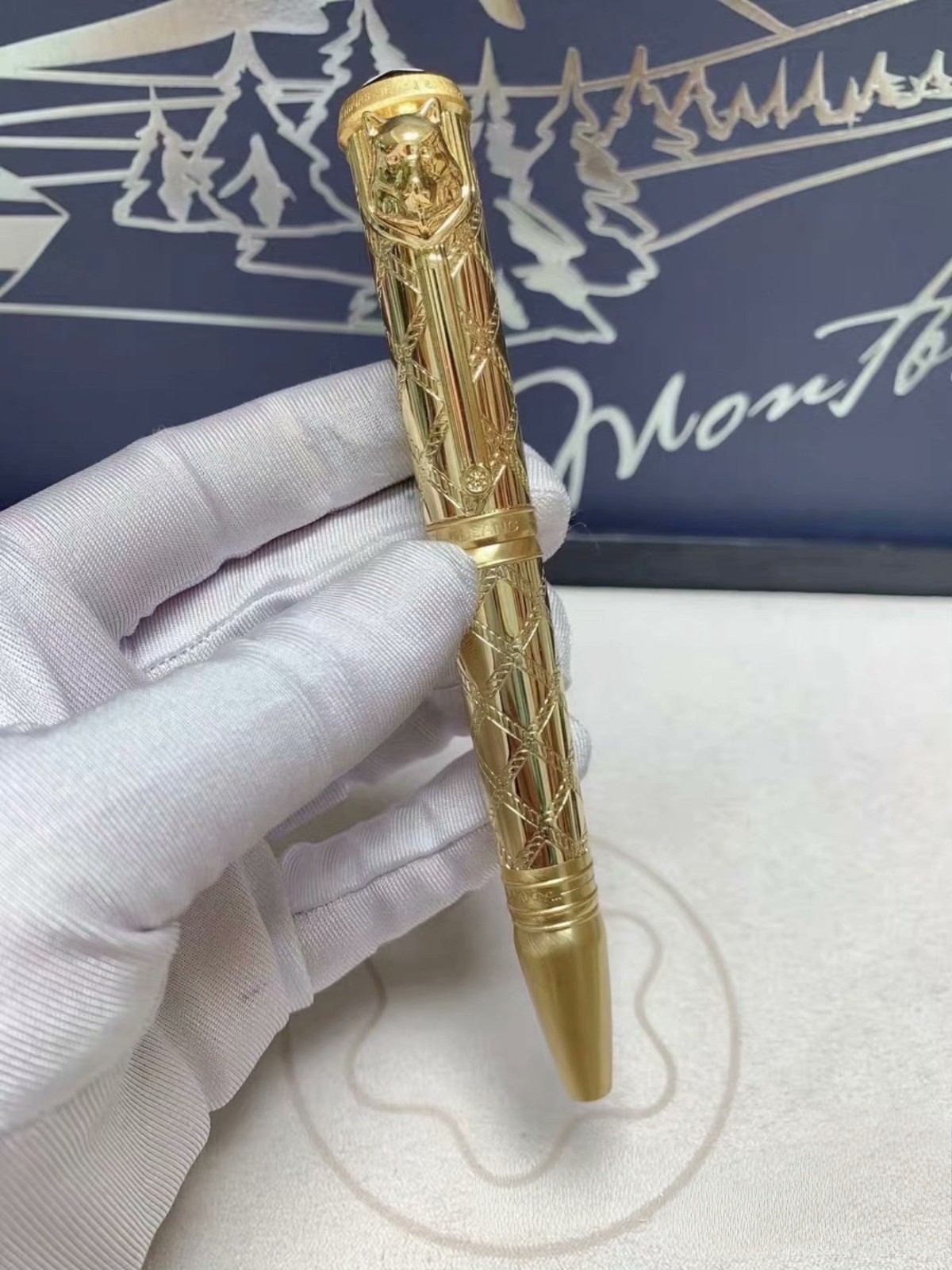NEW Mont.blanc Writer Edition Homage to Rudyard Kipling Ballpoint Pen Black Ink NEW Mont.blanc Writer Edition Homage to Rudyard Kipling Ballpoint Pen Black Ink