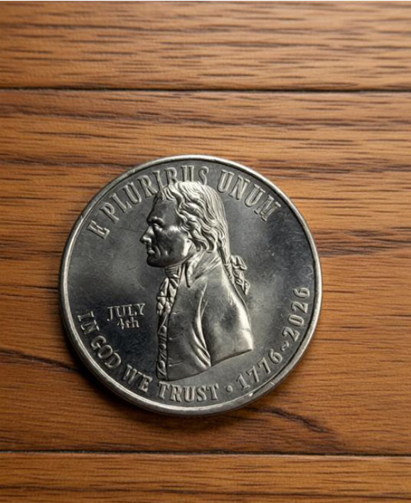 2026 "JULY 4th" Privy Mark Declaration of Independence Quarter 2026 "JULY 4th" Privy Mark Declaration of Independence Quarter