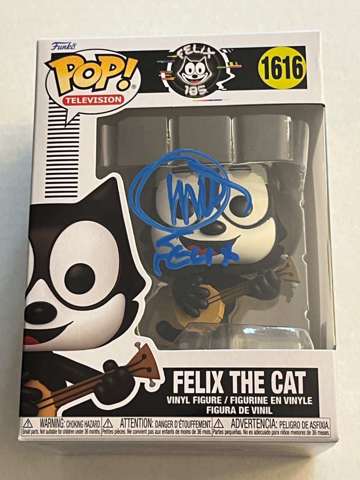 Charlie Adler Felix The Cat Voice # 1616 Signed Funko Pop Autographed OC COA