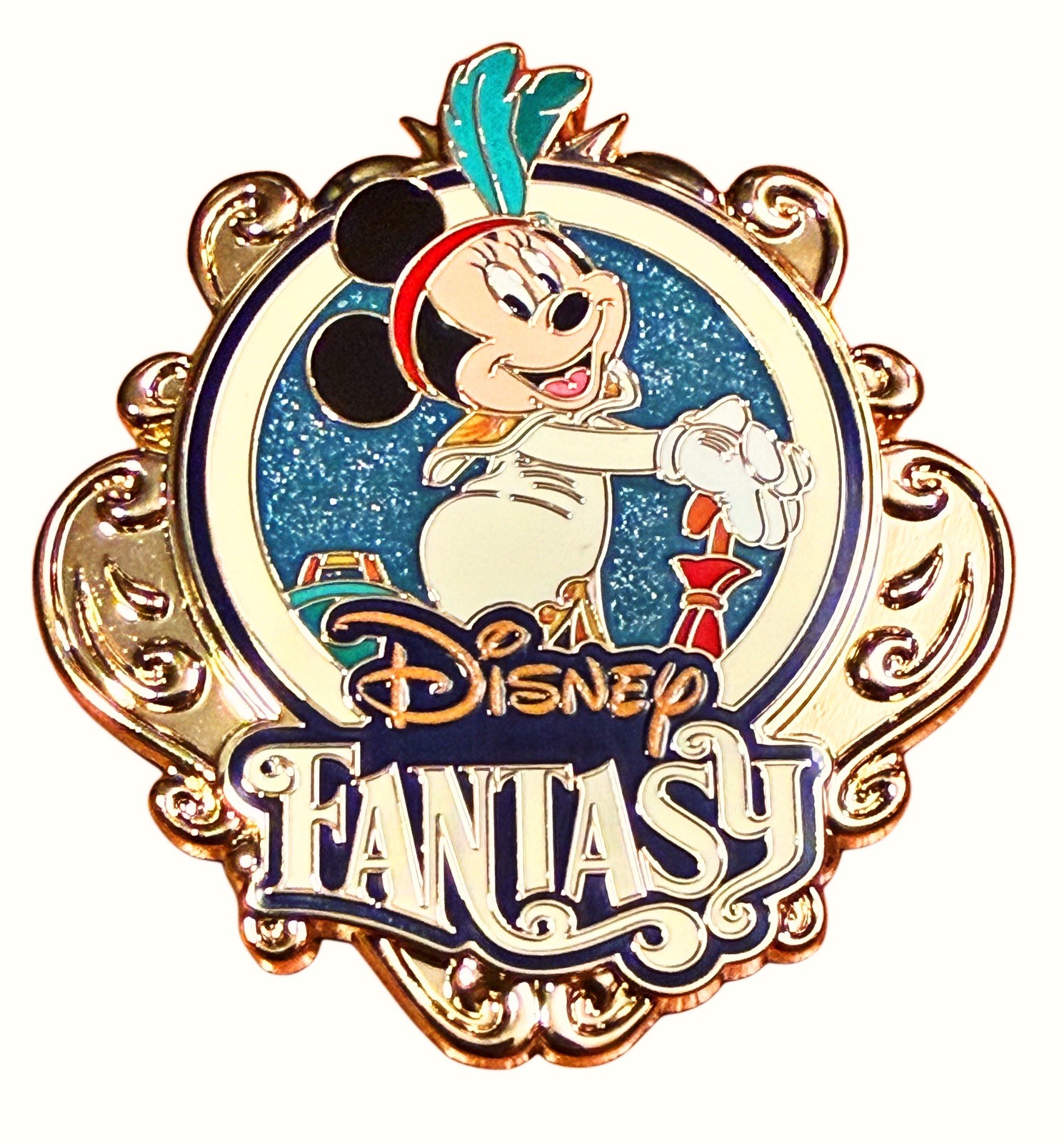 (NEW) 2026 DCL Disney Cruise Line Fantasy Flapper Minnie Mouse Atrium Statue Pin (NEW) 2026 DCL Disney Cruise Line Fantasy Flapper Minnie Mouse Atrium Statue Pin