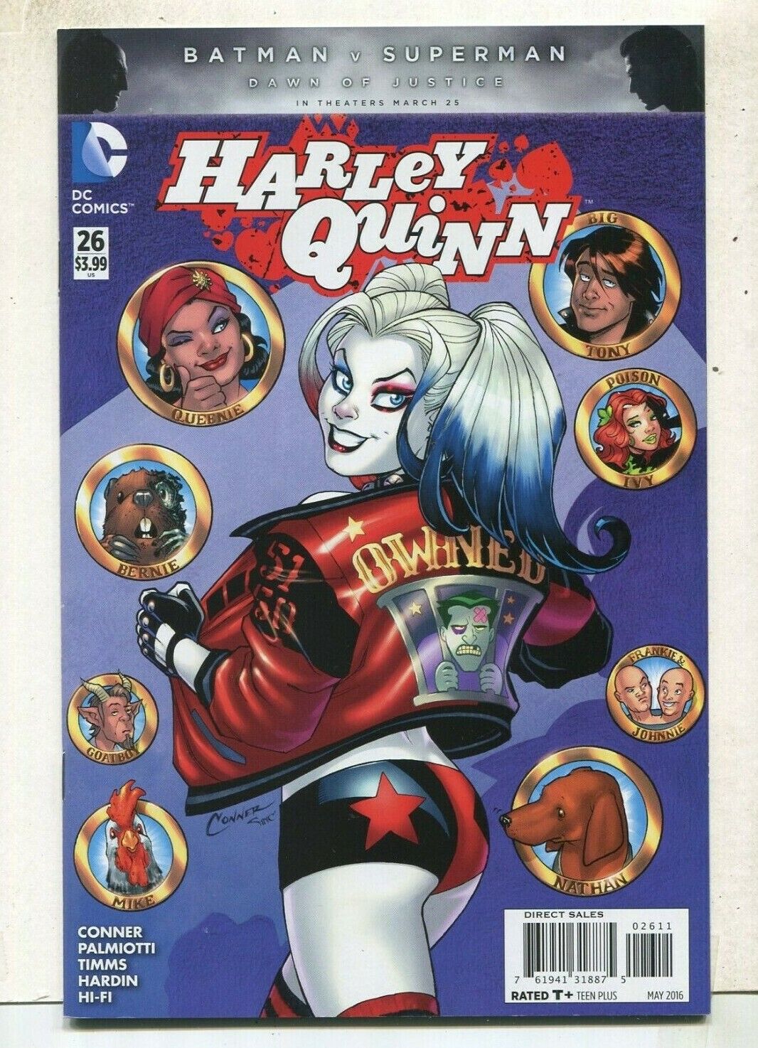 Harley Quinn #26 NM Nathan Mike Goatboy Bernie Queenie Big Tony  DC Comics CBX2B