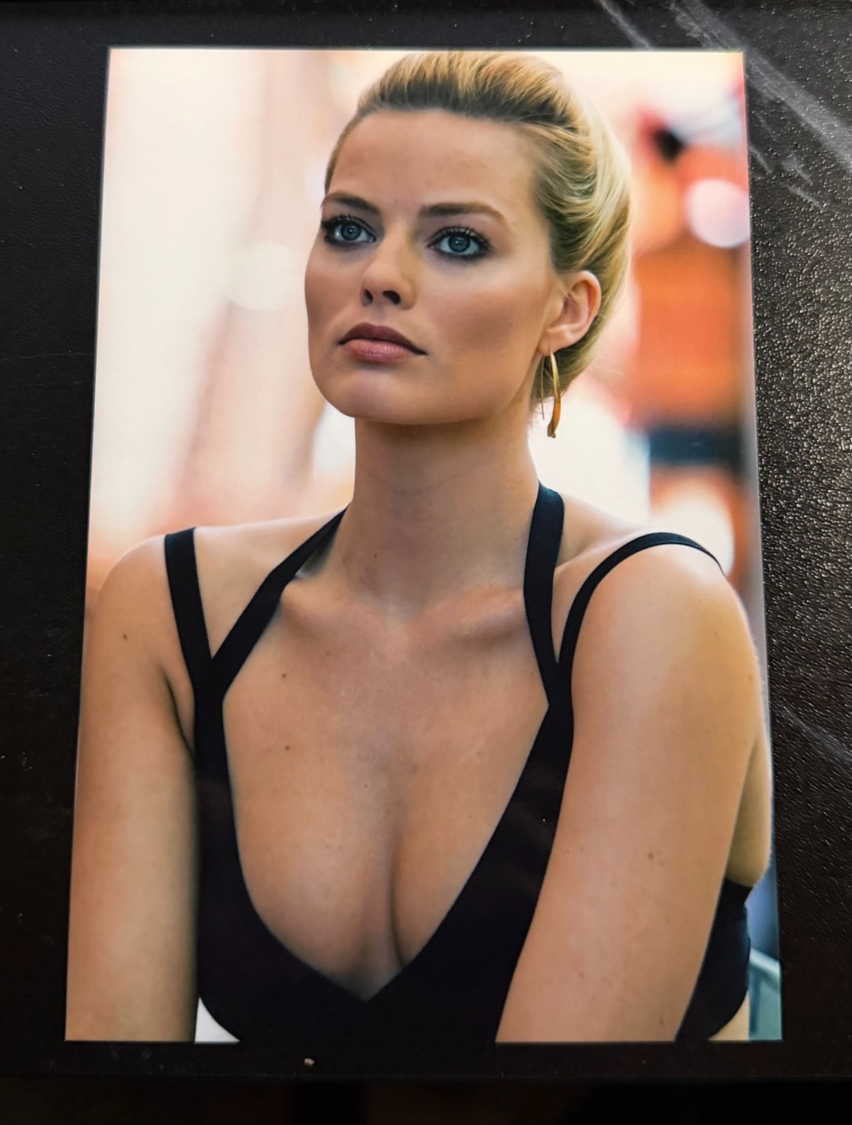 Margot Robbie*Wolf-Suicide Squad*Original Comic Con 4"x6" Glossy Photo*(Nice)