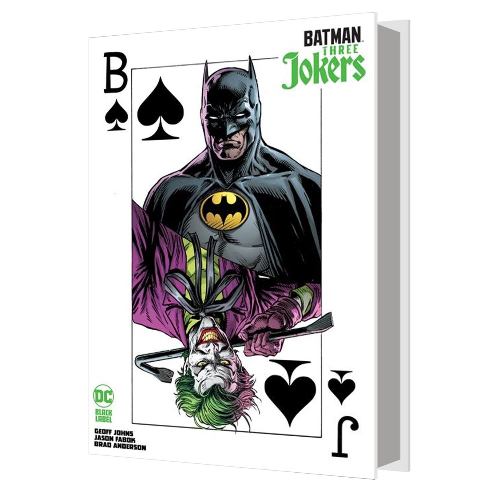 Batman: Three Jokers (2024) Dust Jacket Direct Market Variant HC | DC Comics