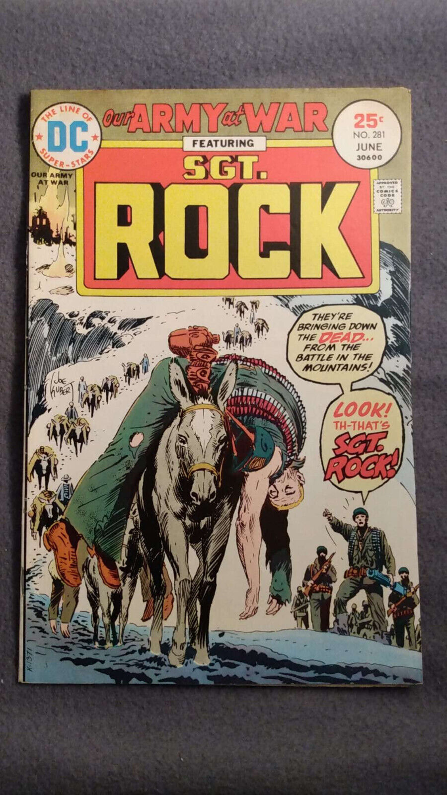 Our Army at War #281 Sgt Rock (1975) GD-VG DC Comics $4 Flat Rate Combined Ship
