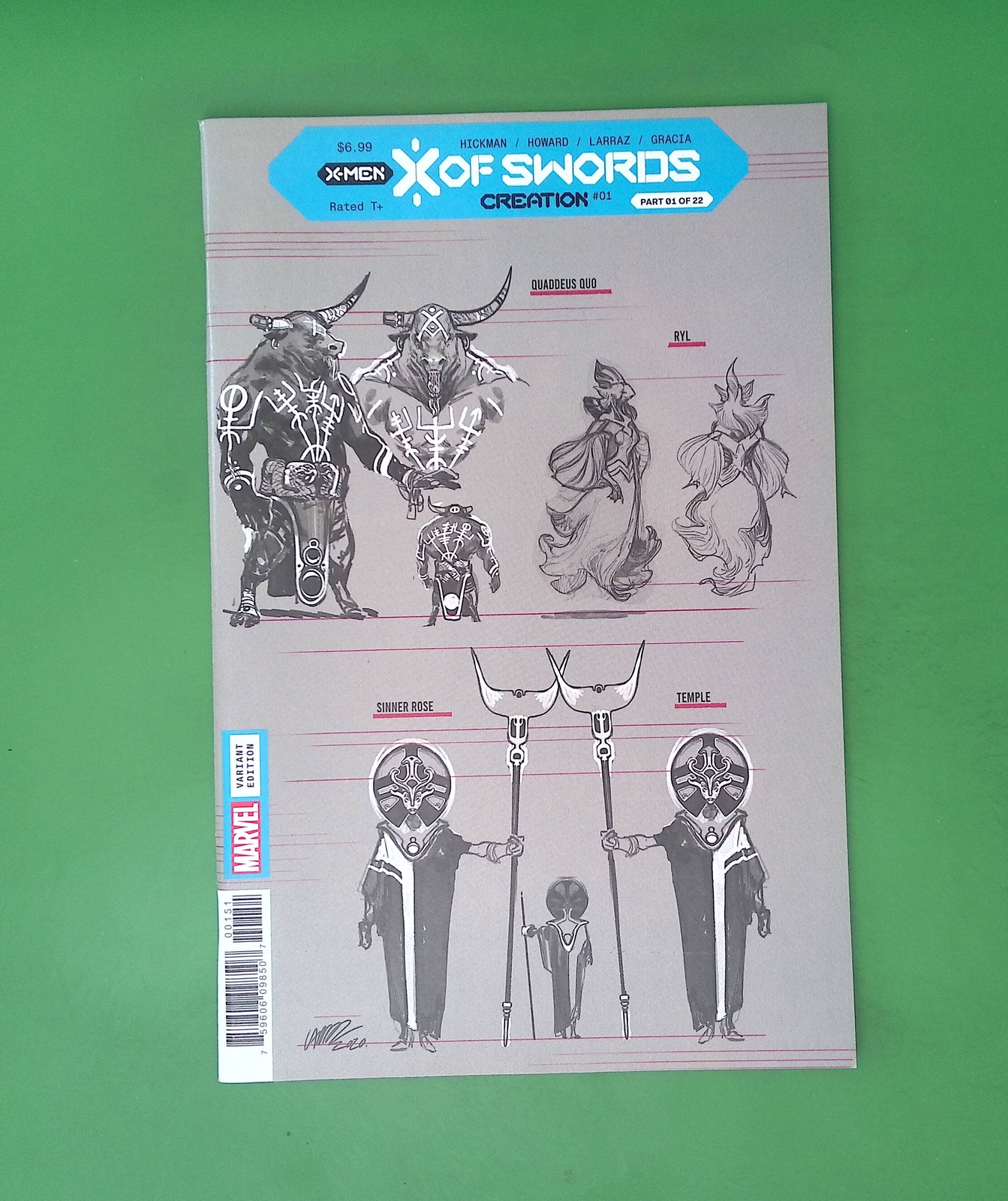 X of Swords Creation #1e One-Shot 2020 Marvel Comics Variant High Grade H99-41 X of Swords Creation #1e One-Shot 2020 Marvel Comics Variant High Grade H99-41