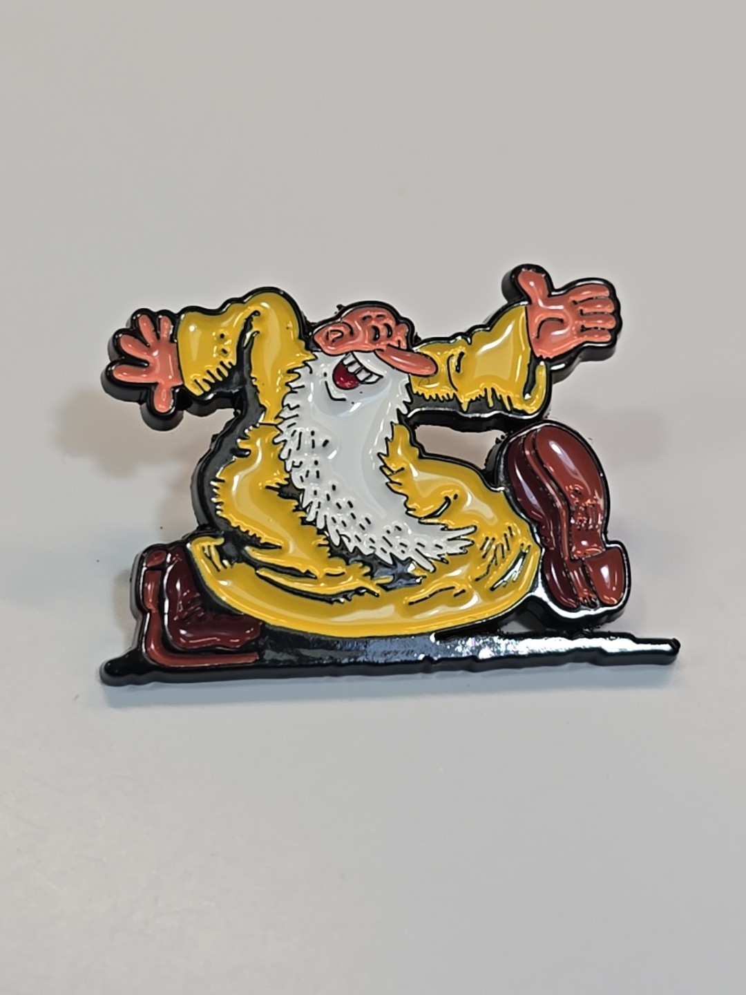 Mr Natural Lapel Pin Grateful Dead Icon Keep On Trucking 