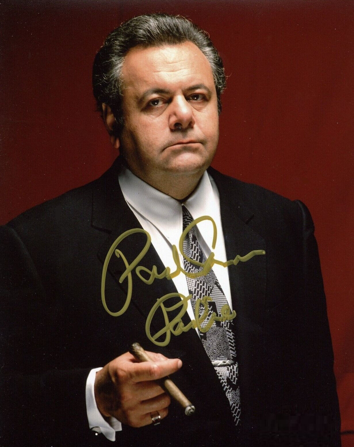Goodfellas Paul Sorvino signed 8.5x11 Signed Photo Reprint