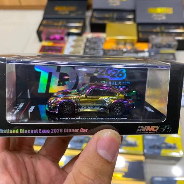 DINNER CAR - INNO64 Porsche RWB 993 Thailand Diecast Expo TDE 2026 DINNER CAR - INNO64 Porsche RWB 993 Thailand Diecast Expo TDE 2026