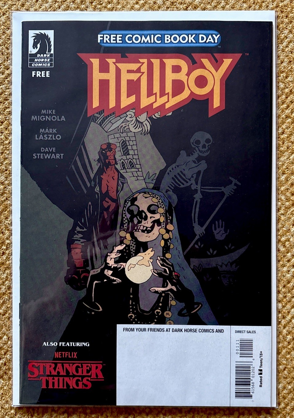 HELLBOY / STRANGER THINGS - FCBD 2024 BAG And BOARDED HELLBOY / STRANGER THINGS - FCBD 2024 BAG And BOARDED