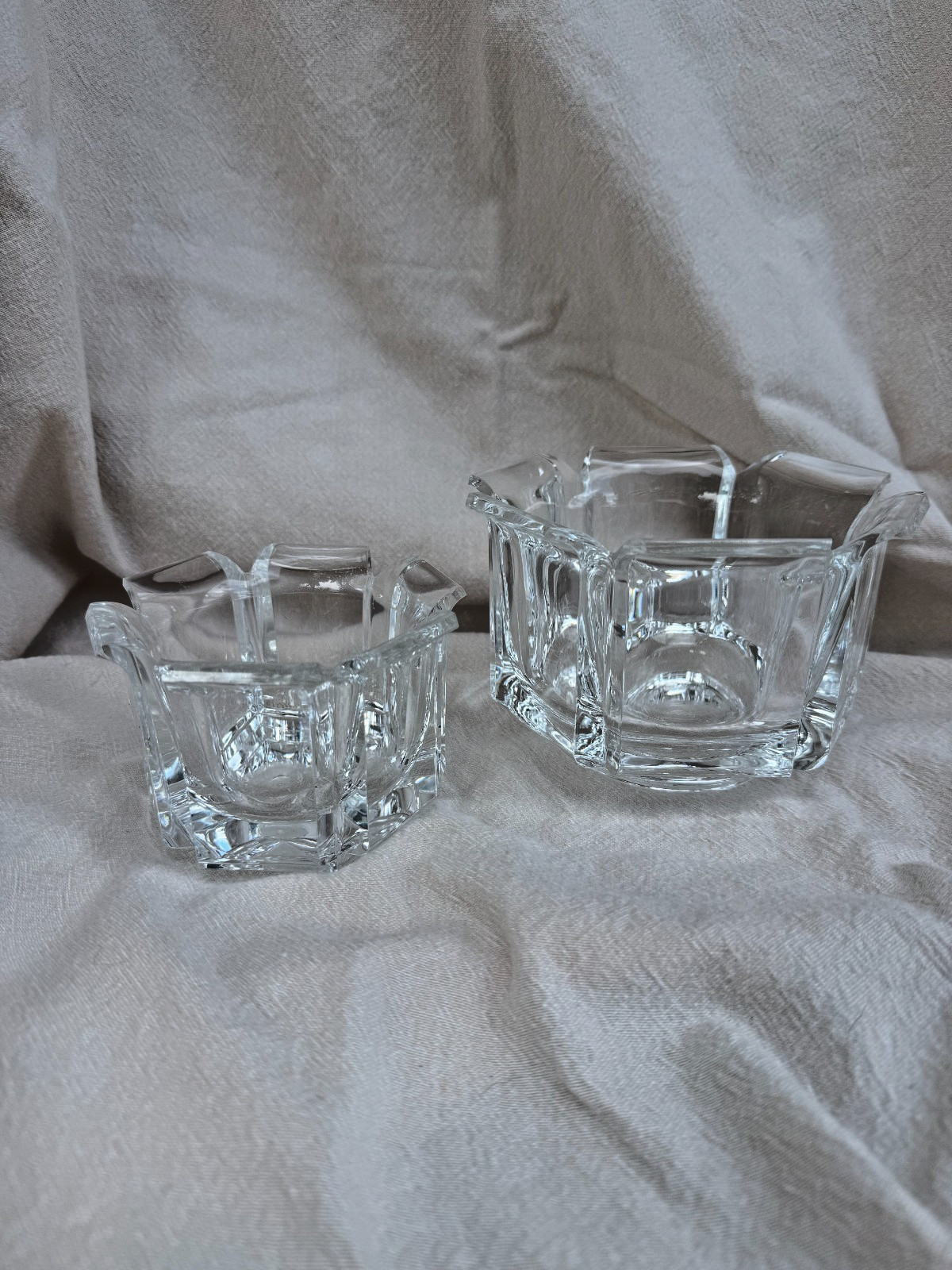 Vintage 1970s Grainware Lucite Acrylic "Regal" Bowls, Set of 2 Vintage 1970s Grainware Lucite Acrylic "Regal" Bowls, Set of 2