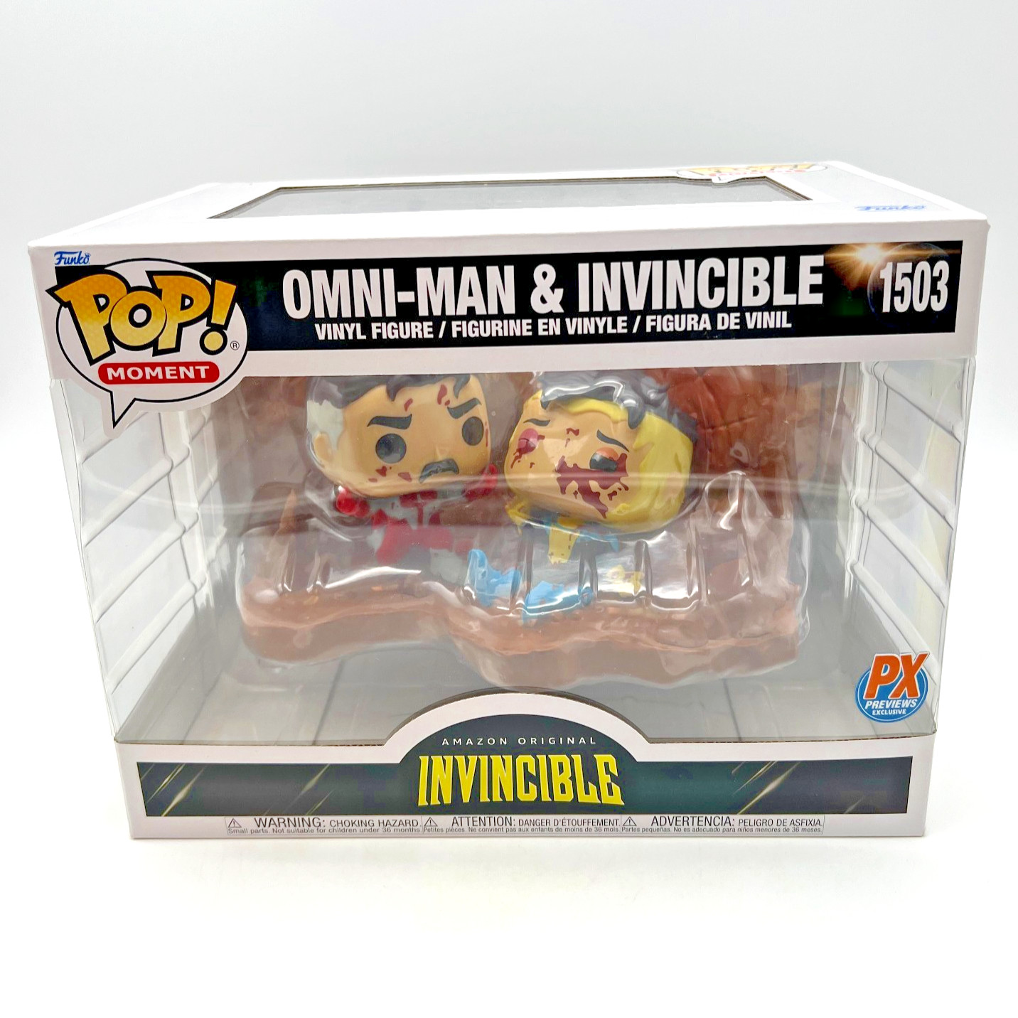 Funko POP Moment Amazon OMNI-MAN & INVINCIBLE #1503 PX Previews Exclusive Funko POP Moment Amazon OMNI-MAN & INVINCIBLE #1503 PX Previews Exclusive