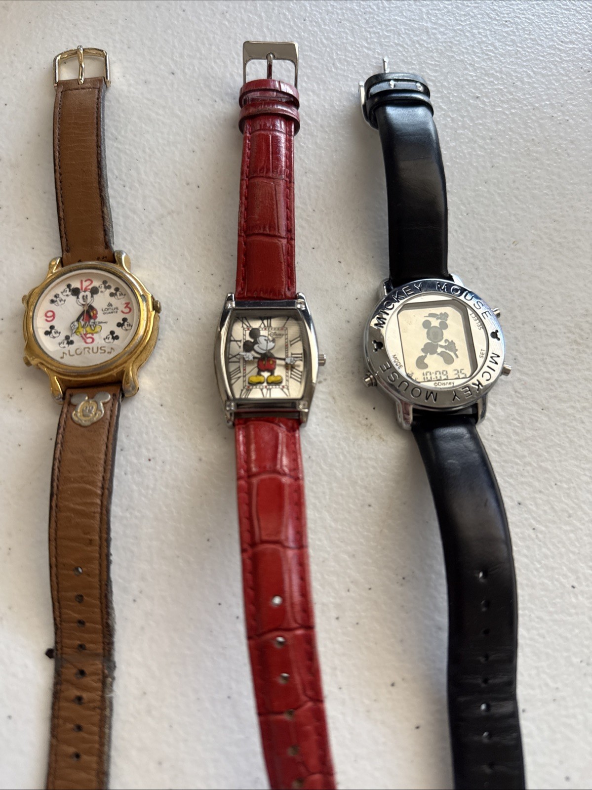 Micky Mouse Watch Lot Micky Mouse Watch Lot