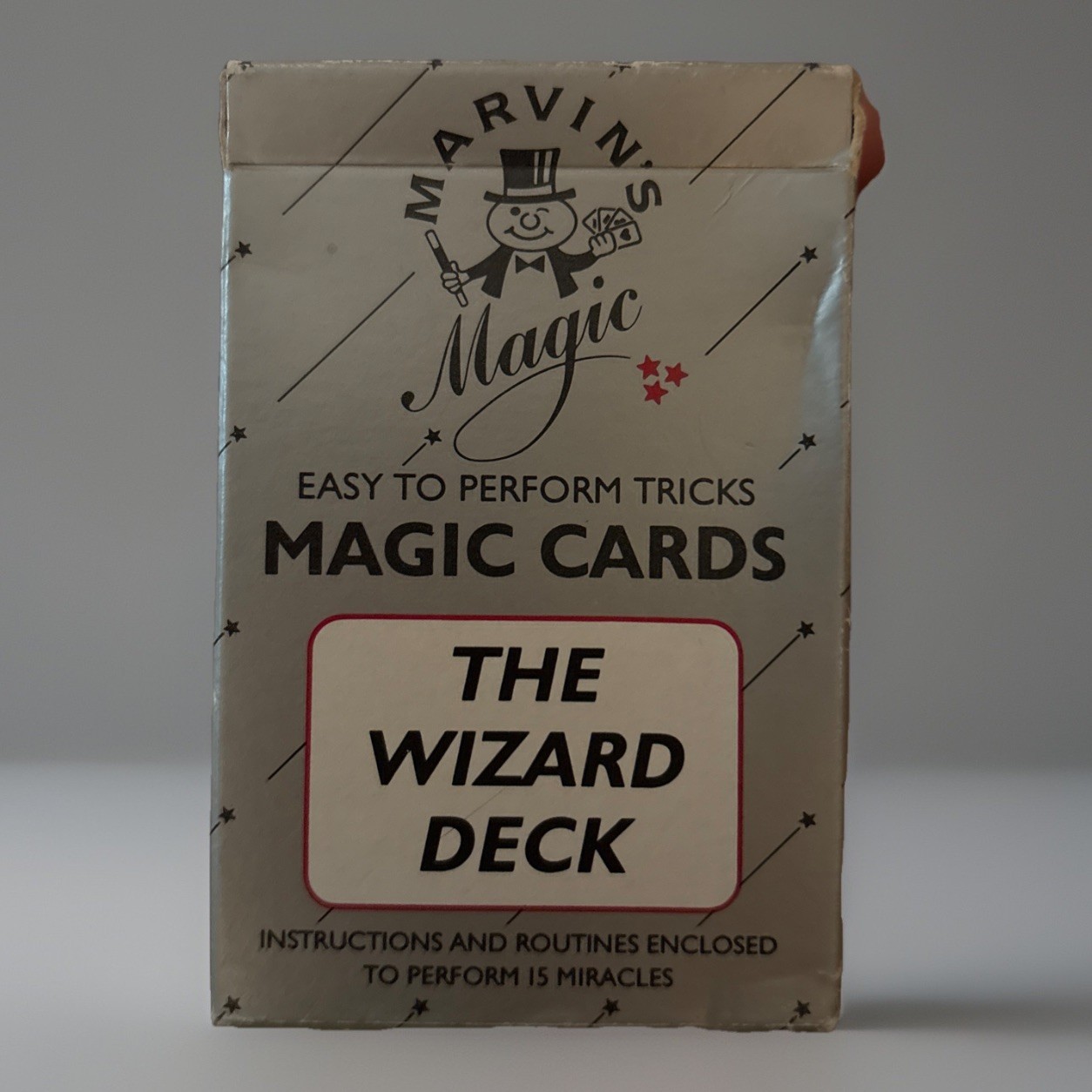 MARVIN'S MAGIC CARDS "THE WIZARD DECK" with Original Instructions. Vintage MARVIN'S MAGIC CARDS "THE WIZARD DECK" with Original Instructions. Vintage