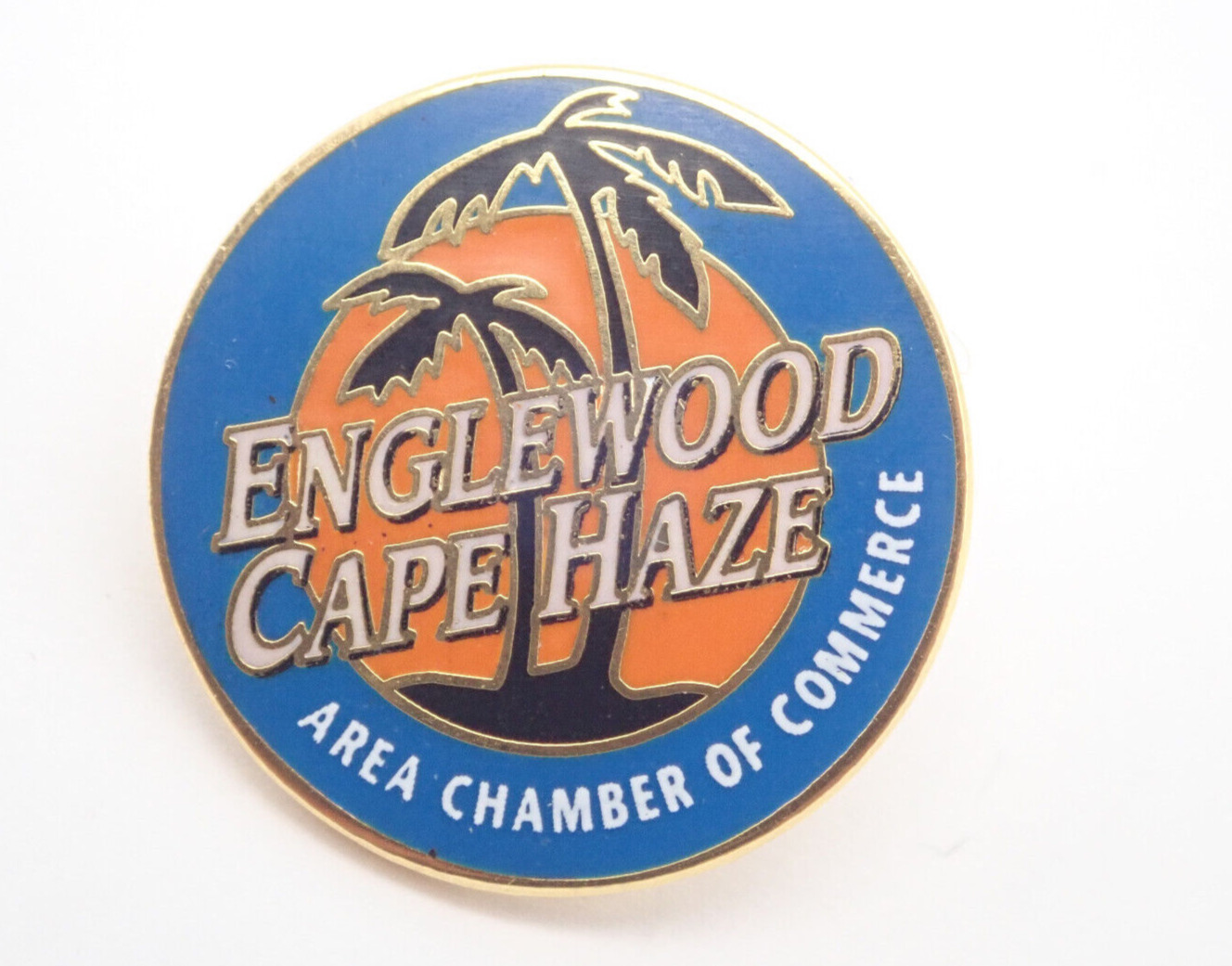 Engelwood Cape Haze Area Chamber of Commerce Vintage Lapel Pin