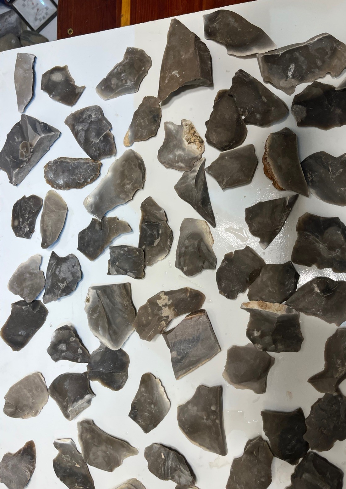 High Grade Heat Treated GT Blue Flint 120 spalls 2”-4” BIG LOT BIG VALUE High Grade Heat Treated GT Blue Flint 120 spalls 2”-4” BIG LOT BIG VALUE