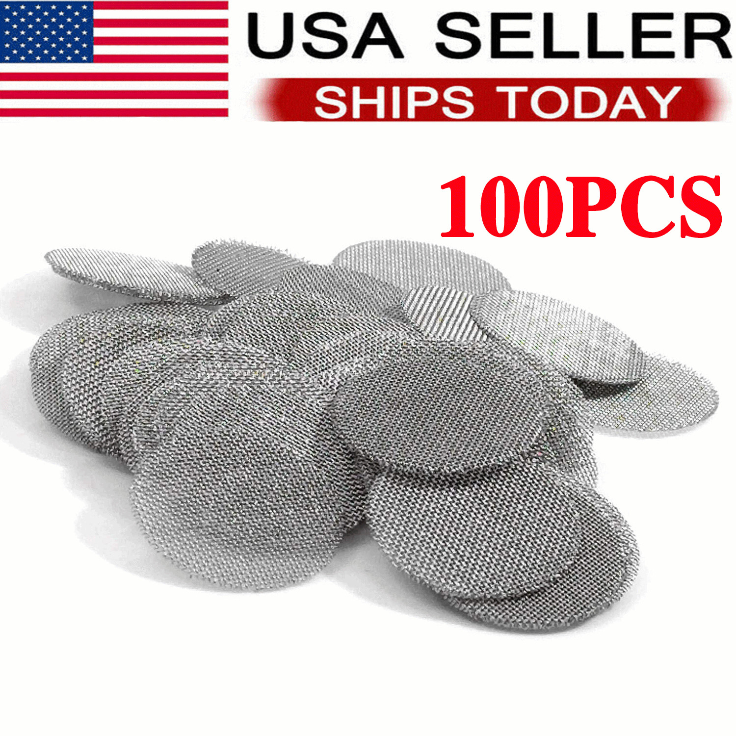 New Pipe Screens Stainless Steel Metal Tobacco Smoking Pipe Filters 3/4 Inch New Pipe Screens Stainless Steel Metal Tobacco Smoking Pipe Filters 3/4 Inch
