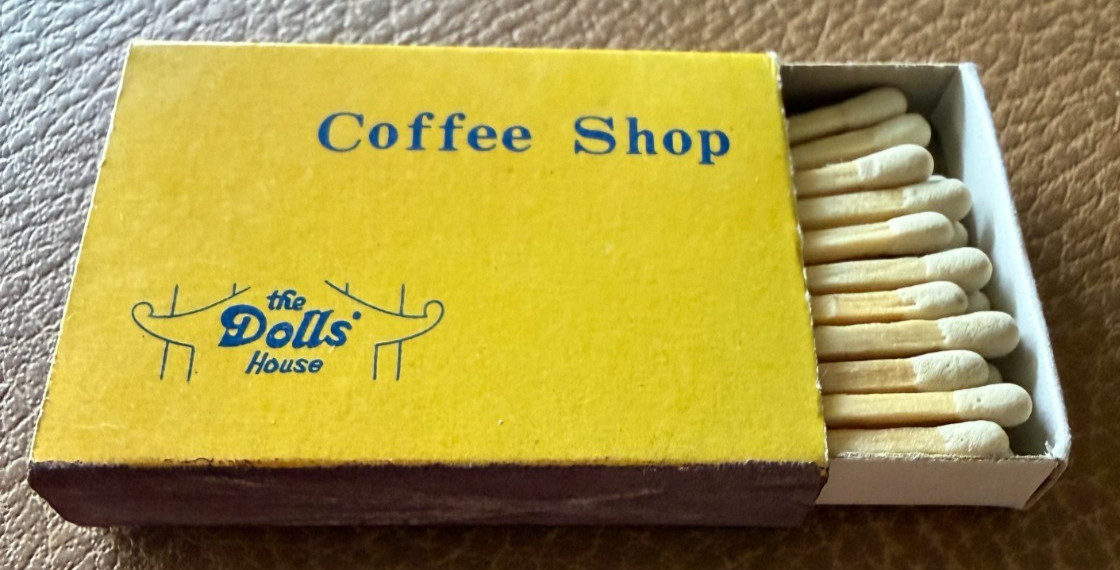 Vintage 1970s Chosun Hotel Seoul Korea Dolls House Coffee Shop Matchbox Full Vintage 1970s Chosun Hotel Seoul Korea Dolls House Coffee Shop Matchbox Full