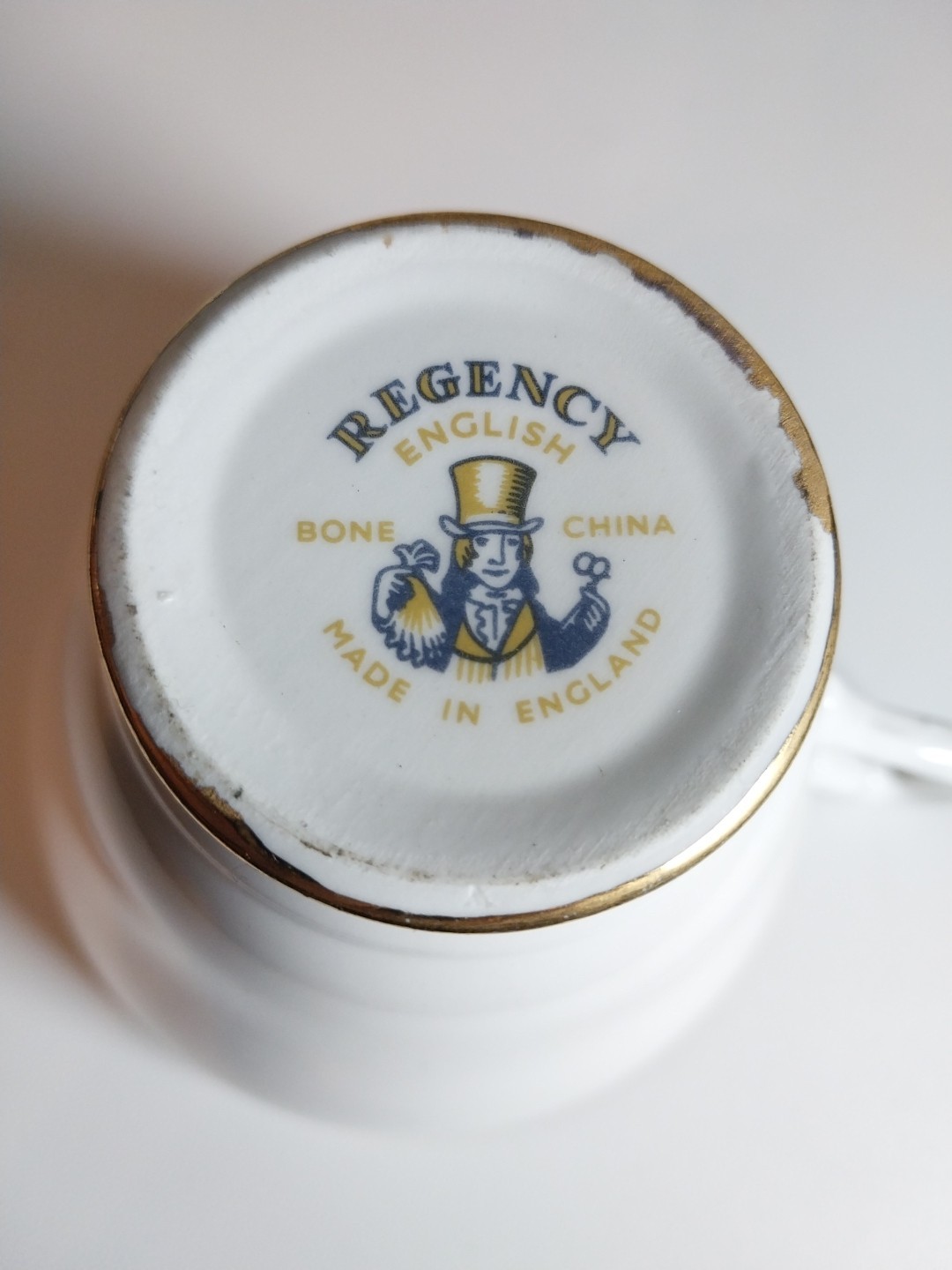 Vintage Regency English Bone China Tea 50 Years Made In England Gold Trim Bells Vintage Regency English Bone China Tea 50 Years Made In England Gold Trim Bells