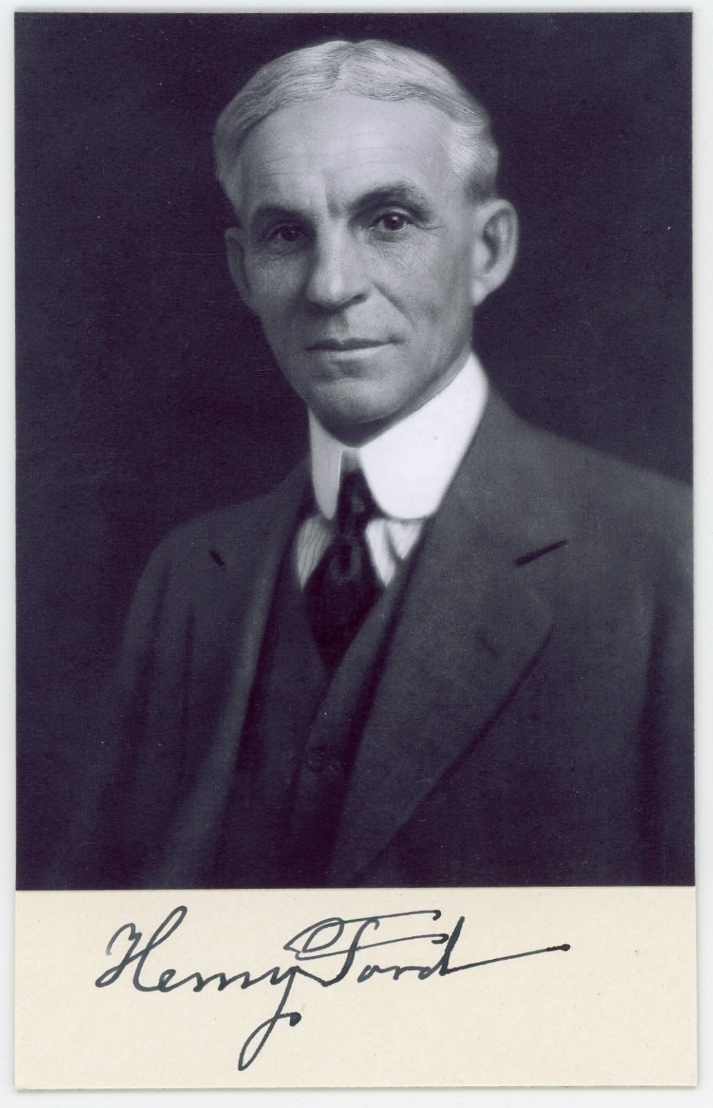 Henry Ford ~ Signed Authentic Vintage Authentic Signature ~ JSA LOA Henry Ford ~ Signed Authentic Vintage Authentic Signature ~ JSA LOA