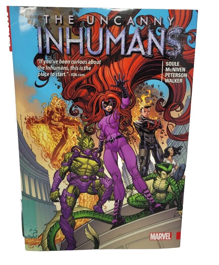 The Uncanny Inhumans Vol 1 (Marvel 2017 Hardcover)