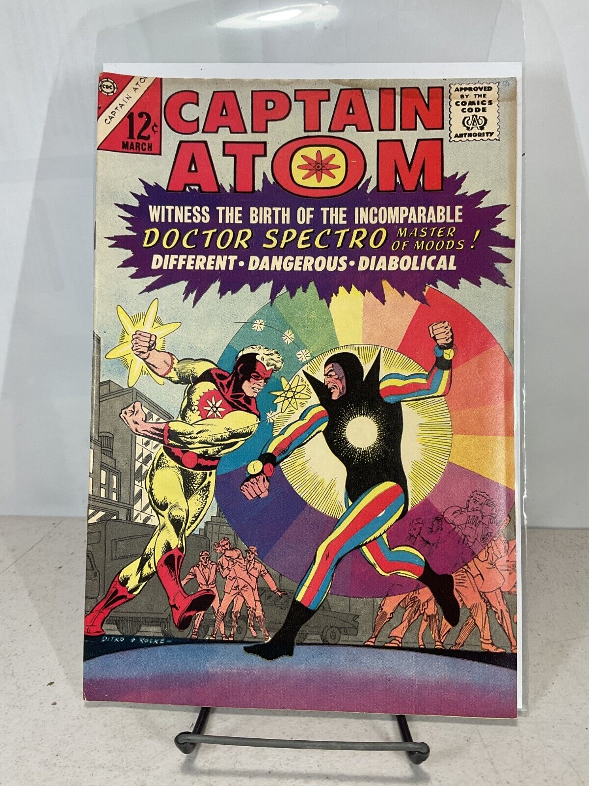 Charlton Comics Captain Atom #79 1966 FN Steve Ditko