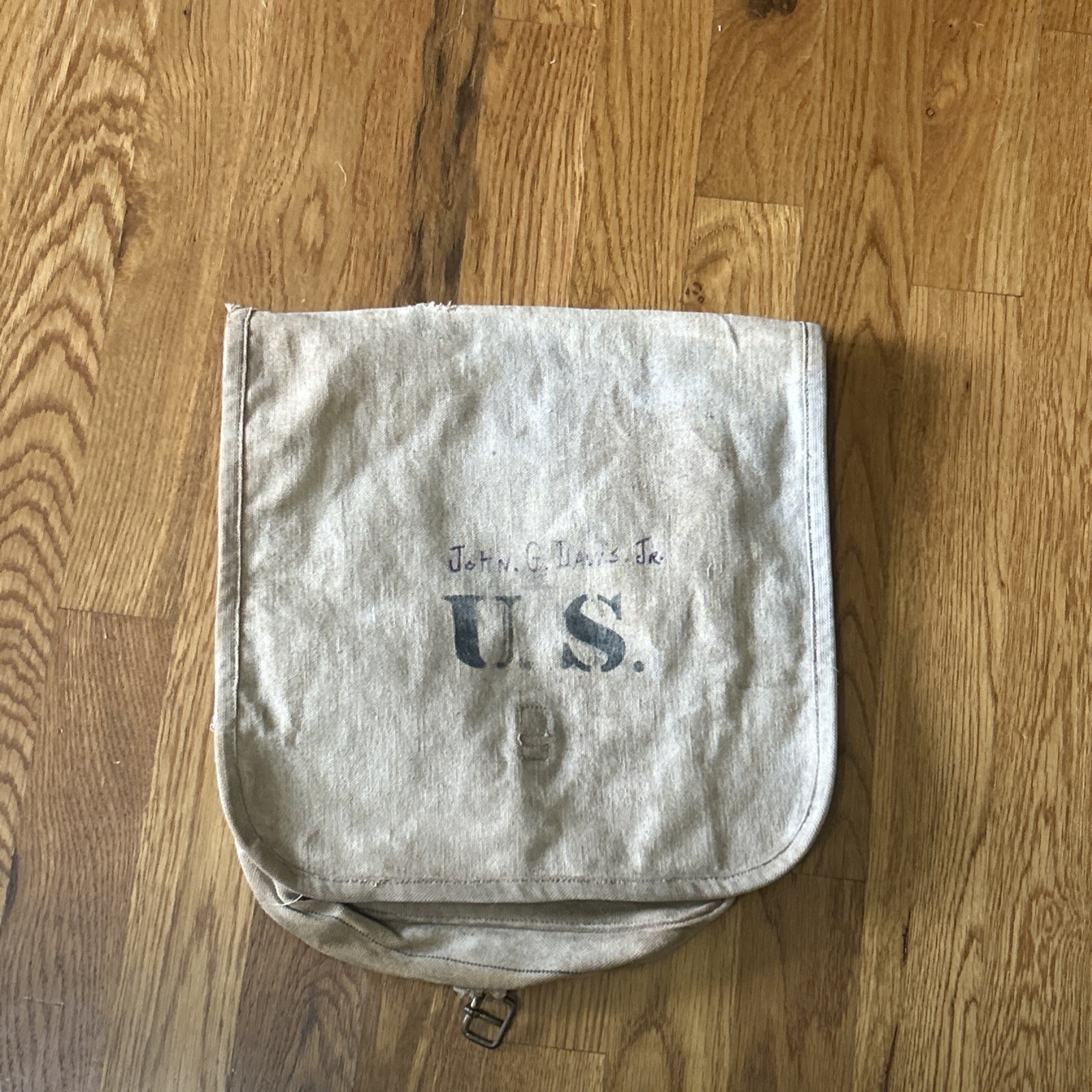 US Army M1878 M1898 Haversack Spanish American War WW1 Canvas Field Pack Named US Army M1878 M1898 Haversack Spanish American War WW1 Canvas Field Pack Named