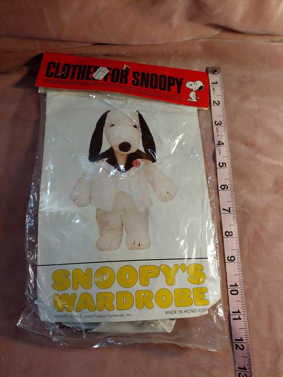 Vintage Snoopy Disco Outfit #4126 Clothes for Snoopy Determined NOS Peanuts