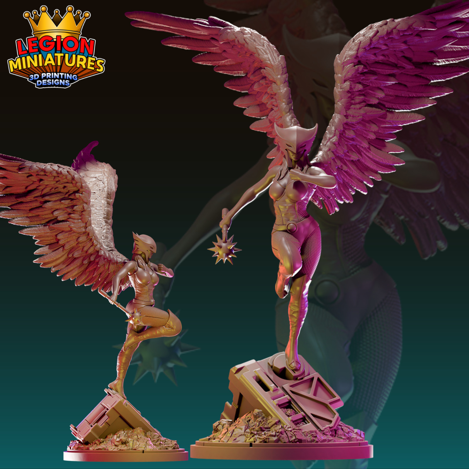 Hawkgirl Resin Sculpture Model Kit DC size choice Unpainted/Unassembled Hawkgirl Resin Sculpture Model Kit DC size choice Unpainted/Unassembled