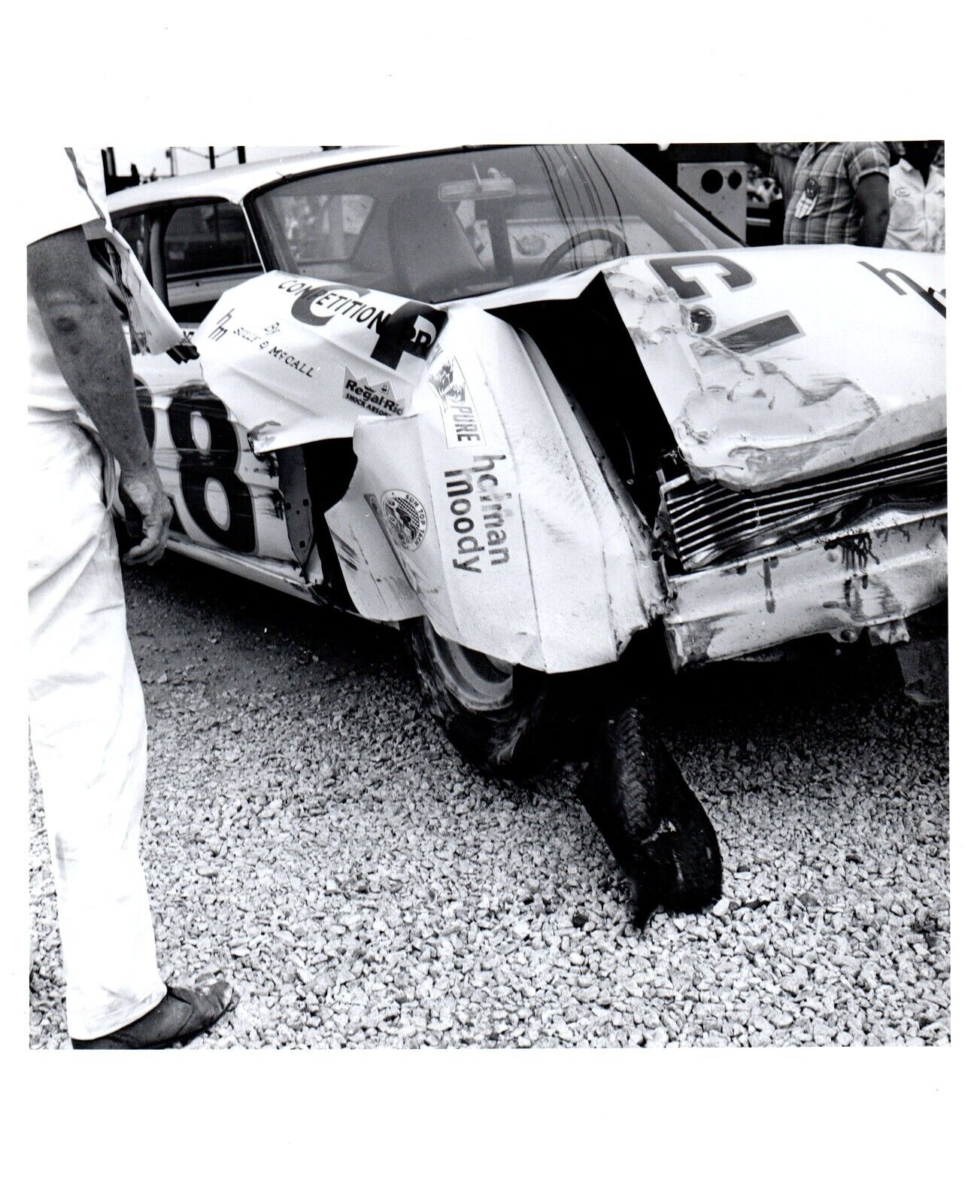 Fred Lorenzen NASCAR Hall of Famer Original Press Photograph 8x10\