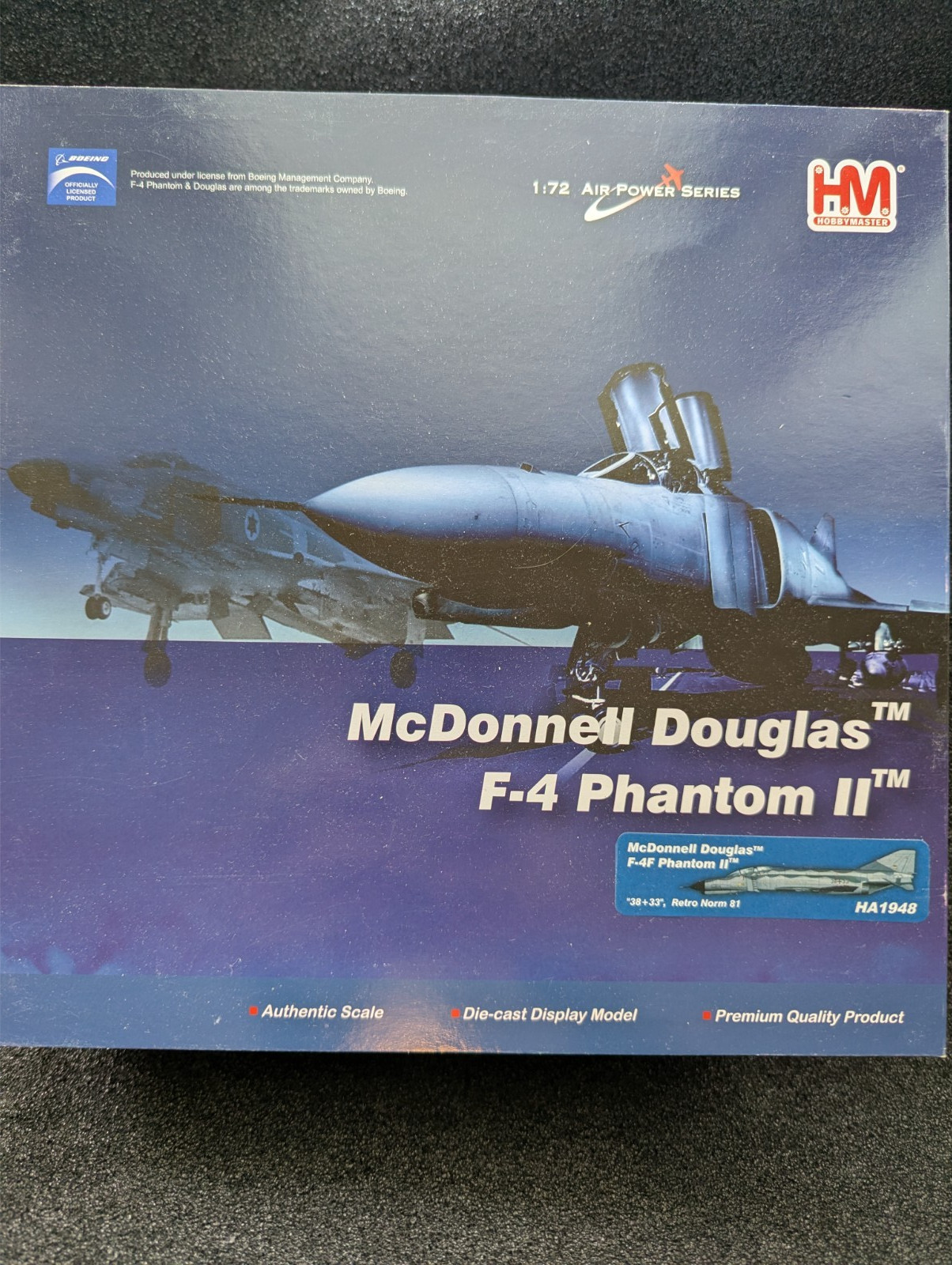 McDonnell Douglas F-4F Phantom II German Luftwaffe - Hobby Master HA1948 – 1/72 McDonnell Douglas F-4F Phantom II German Luftwaffe - Hobby Master HA1948 – 1/72