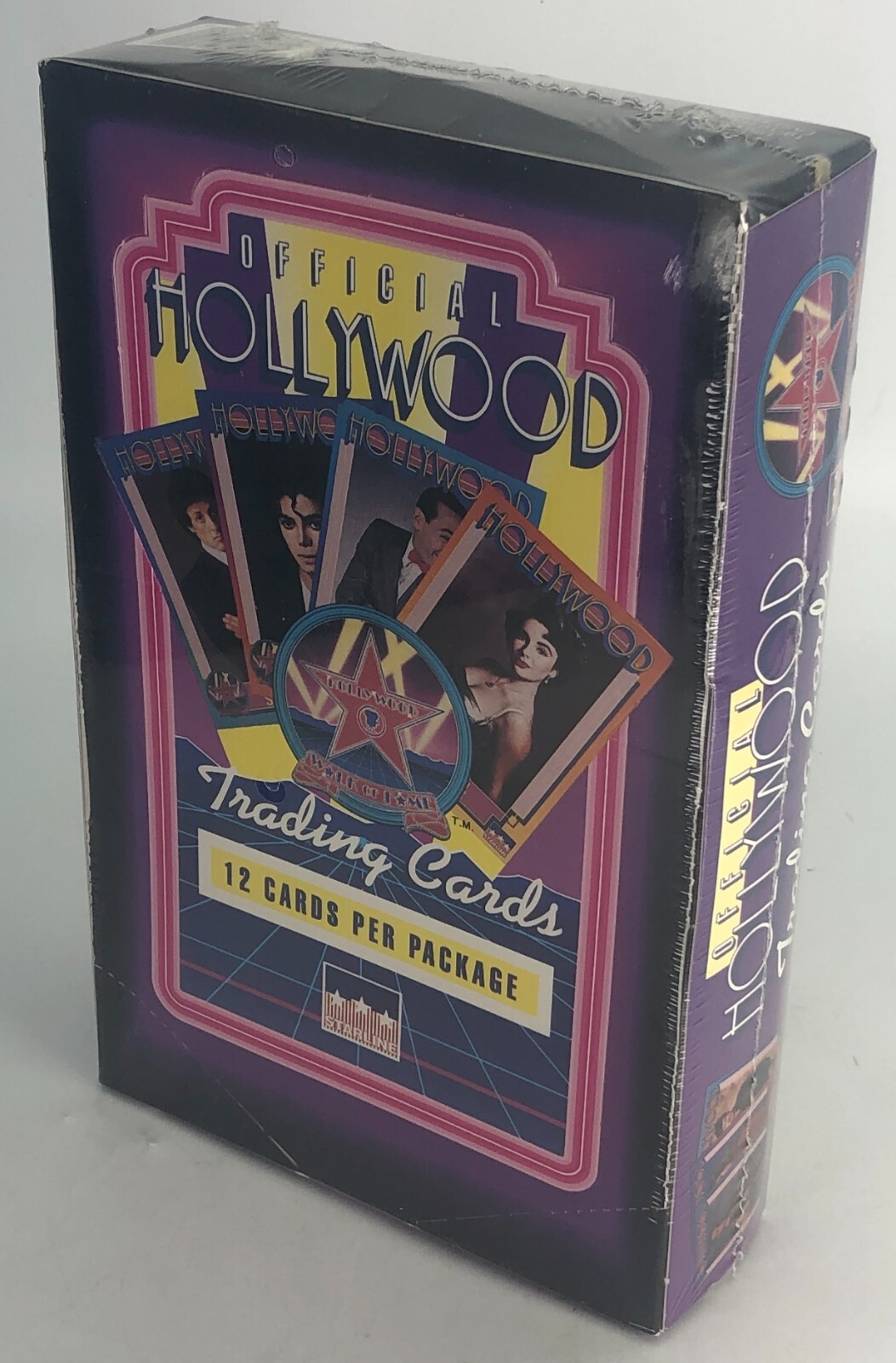 Hollywood Walk of Fame 1991 Starline TV Movie Music Trading Card 36ct Pack Box Hollywood Walk of Fame 1991 Starline TV Movie Music Trading Card 36ct Pack Box