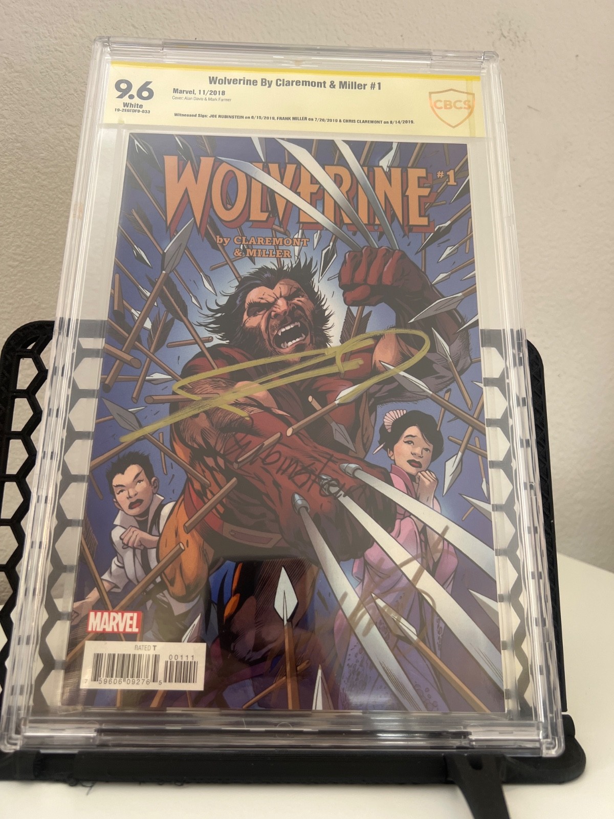 Wolverine by Claremont & Miller #1 CBCS 9.6 signed Claremont, Rubinstein, Miller