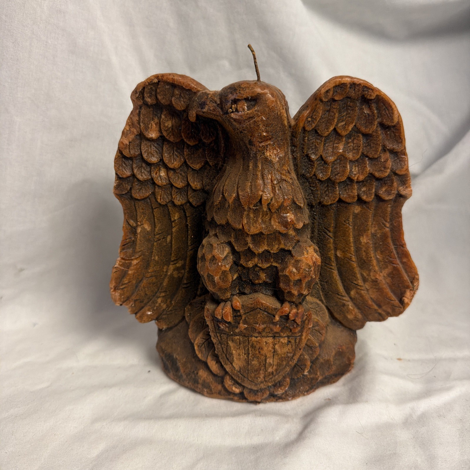 VINTAGE WAX CANDLE EAGLE COMMEMORATIVE EDITION - TAKE STOCK IN AMERICA VINTAGE WAX CANDLE EAGLE COMMEMORATIVE EDITION - TAKE STOCK IN AMERICA