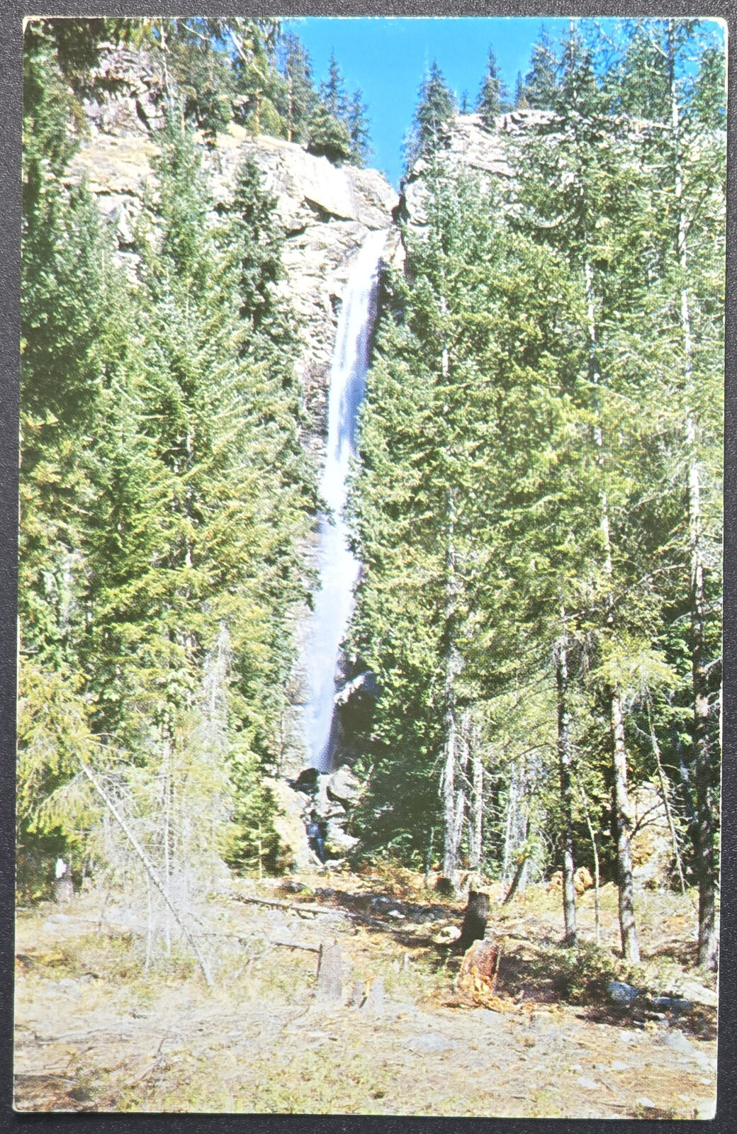 Rainbow Falls Stehekin Washington Vintage Ellis Postcard Lake Chelan Rainbow Falls Stehekin Washington Vintage Ellis Postcard Lake Chelan