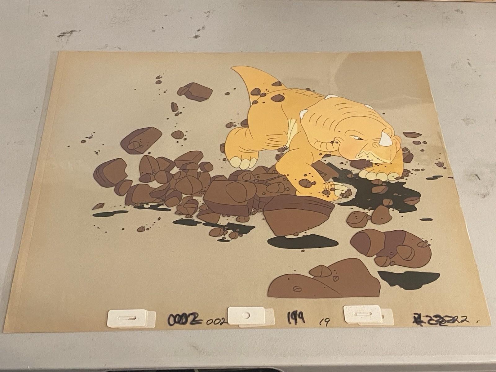 Land Before Time Original Movie Cel 1988 Land Before Time Original Movie Cel 1988