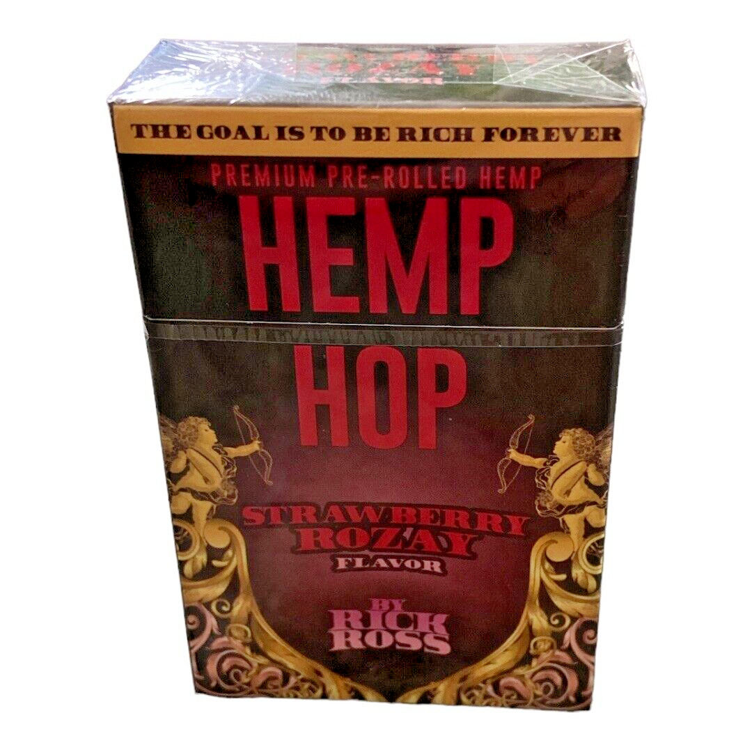 Herbal Remede Strawberry Rozay Hemp Hop Prerolls by Rick Ross Premium.