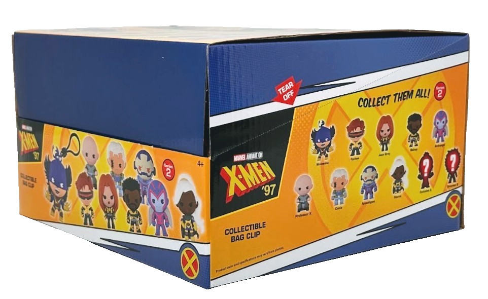 Marvel X-Men ’97 Series 2 Mystery Bag Clips – Full Display Box of 24 Collectible Marvel X-Men ’97 Series 2 Mystery Bag Clips – Full Display Box of 24 Collectible