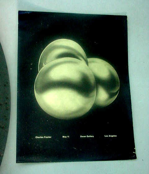 Rare Charles Frazier 1965 Gallery Advertisement Poster Dwan LA CA Pop Art MCM Rare Charles Frazier 1965 Gallery Advertisement Poster Dwan LA CA Pop Art MCM