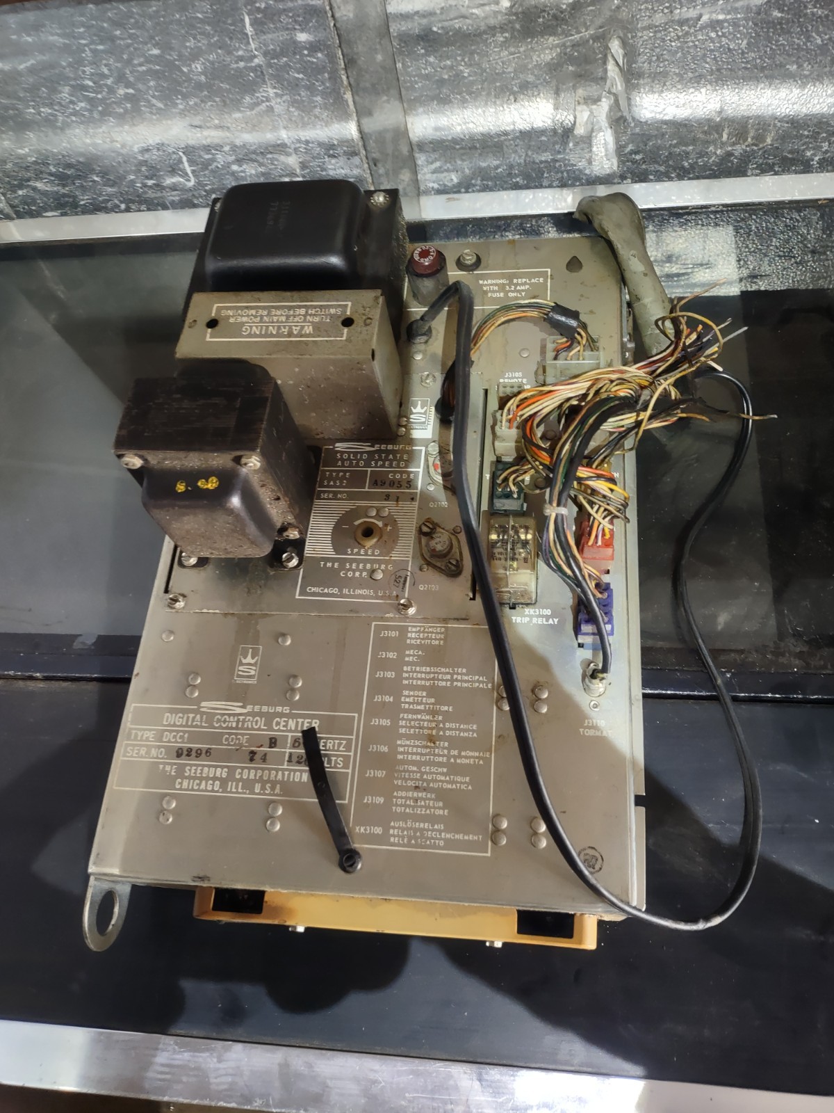 seeburg ls2 arcade jukebox control center #1 seeburg ls2 arcade jukebox control center #1
