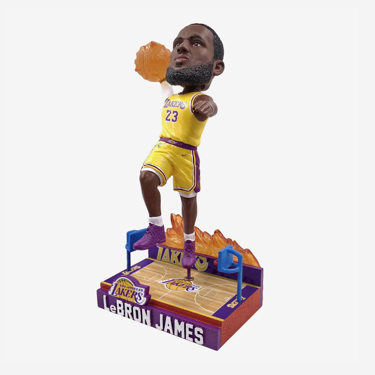 FOCO LeBron James Bobblehead On Fire Los Angeles Lakers /221
