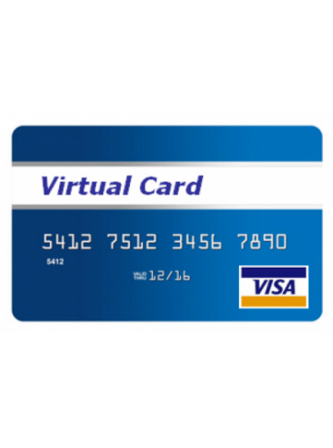 Single-use $2 Card to Verify Online Accounts or Free Trials PayPal USA