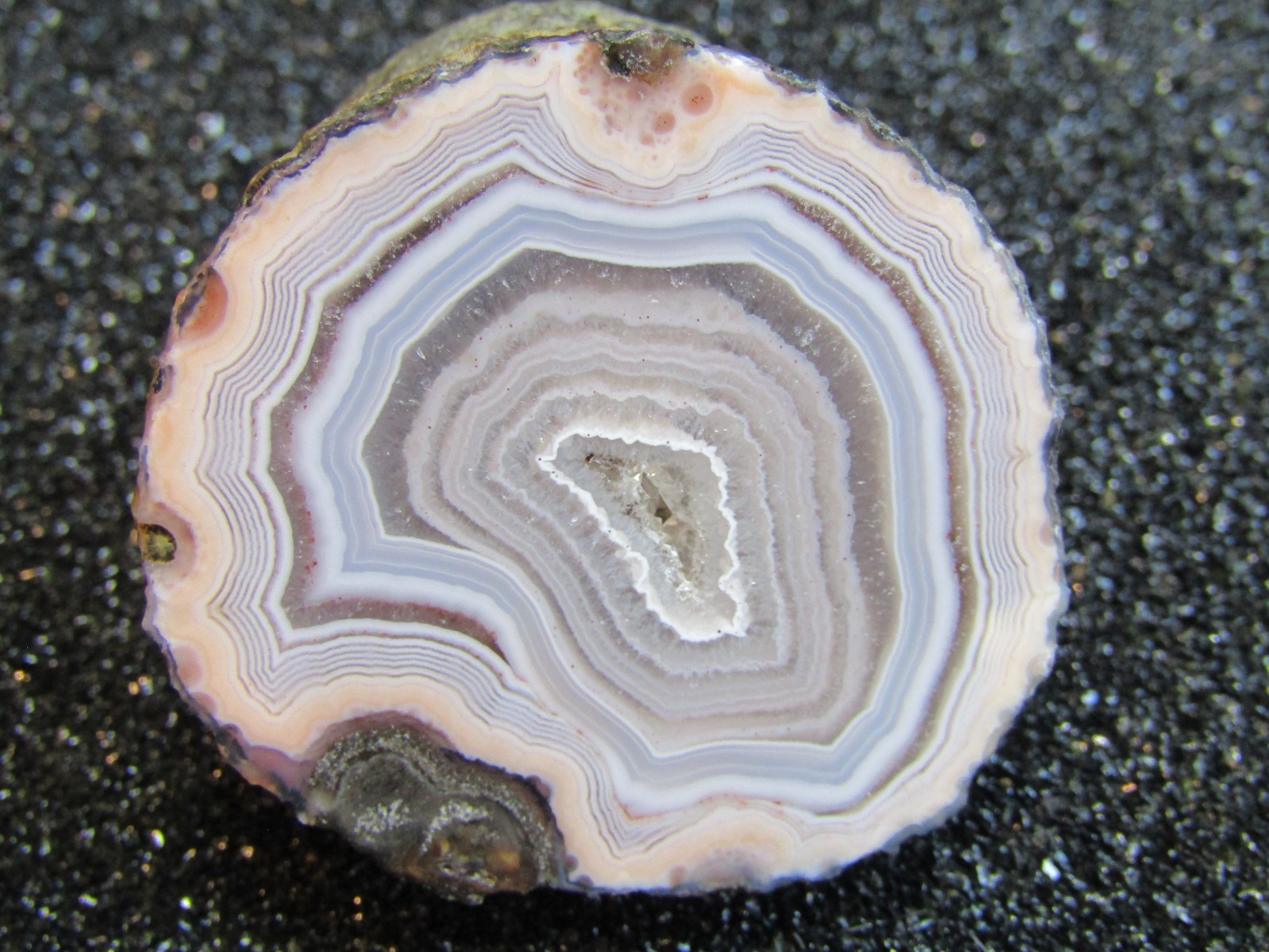 Chinese Warring States Agate, Mirror Polish, 3.4 oz Chinese Warring States Agate, Mirror Polish, 3.4 oz